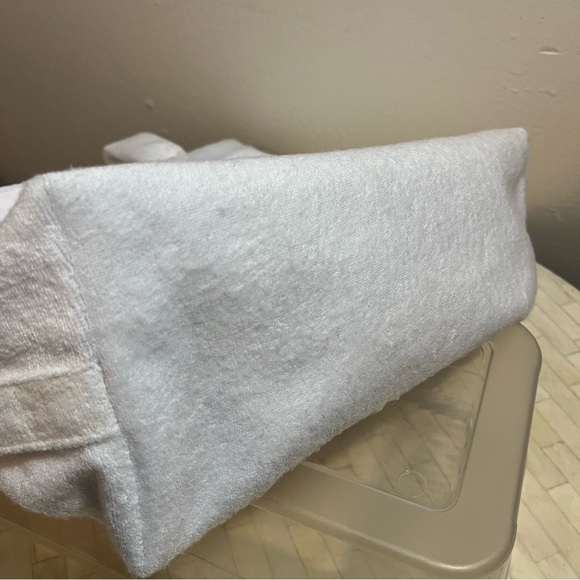 Stoney Clover Lane & Target Collab White Terry Beach Tote - Picture 7 of 13